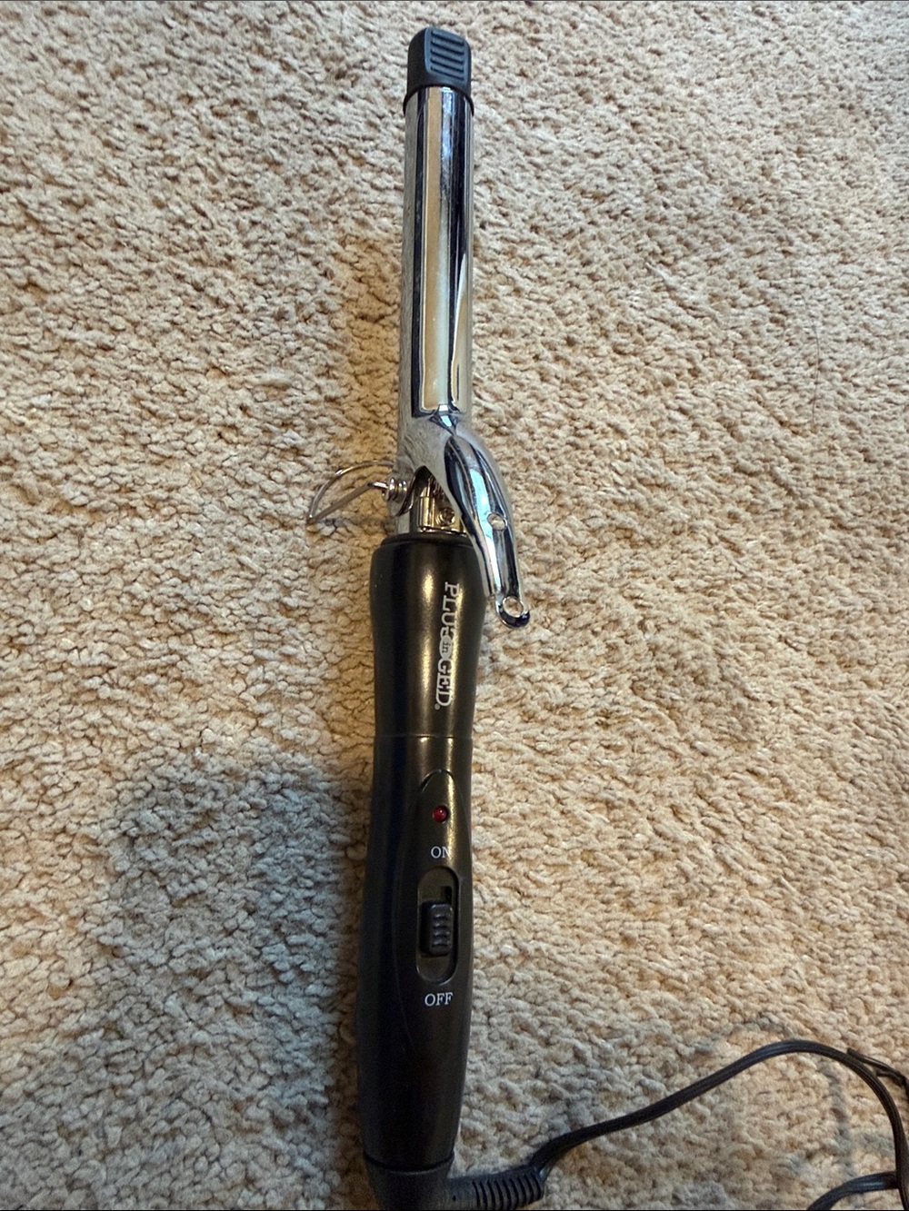 Plugged In Curling Iron - Picture 3 of 6